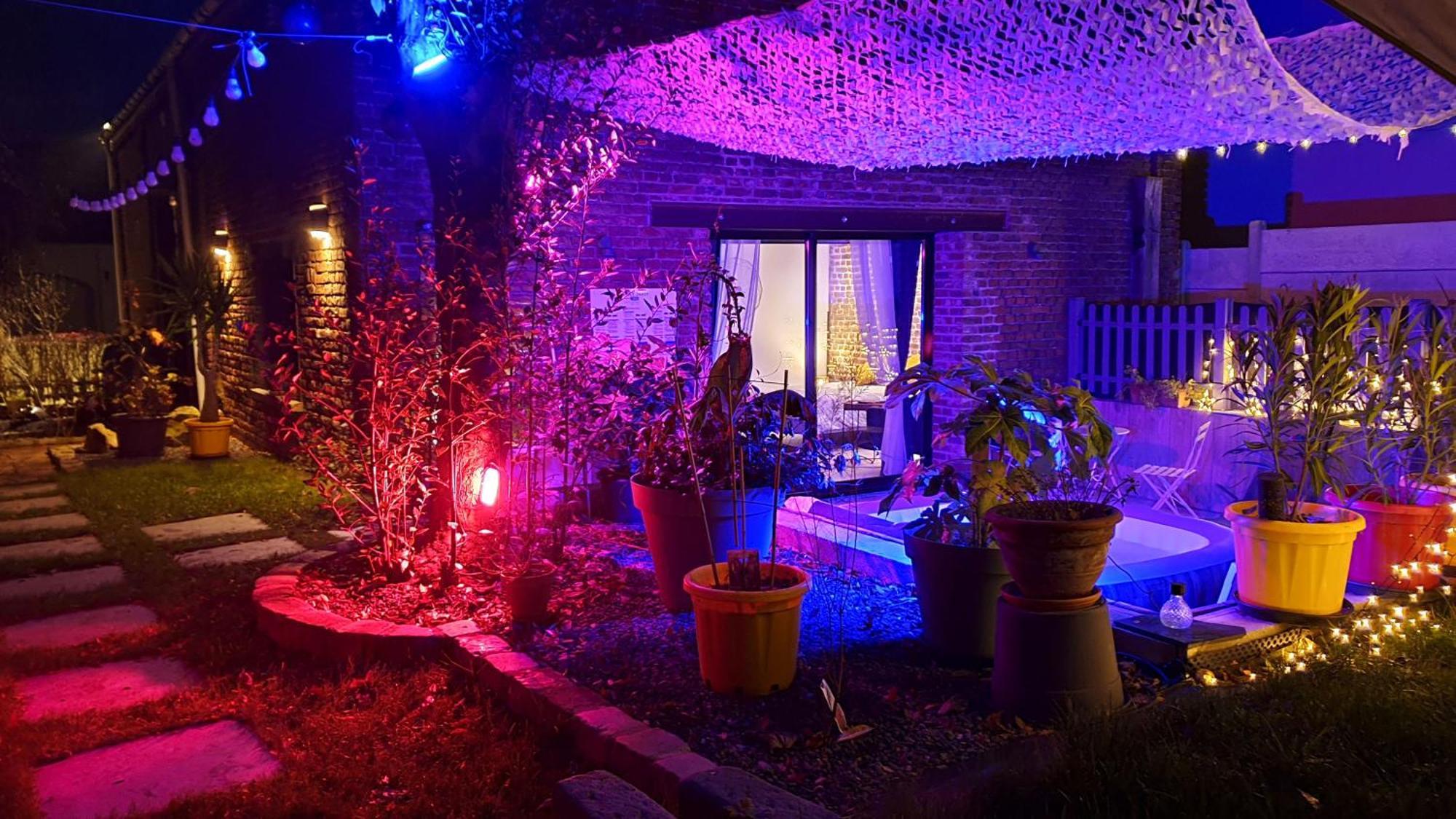 Gary Suite - Studio Cosy, Spa Et Jardin Privatif A 4 Min De Cambrai Awoingt Kültér fotó
